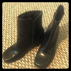 Black booties